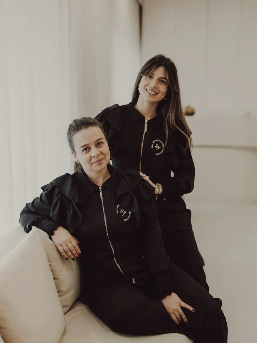 A Dra. Luísa Fernandes e a Dra. Marta Fernandes, irmãs e fundadoras da ALMA